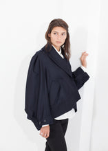 Load image into Gallery viewer, Wool Cocoon Jacket