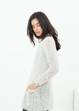 Load image into Gallery viewer, Bulk Stitch Cardigan in Cloud