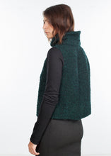 Load image into Gallery viewer, Boucle Turtle Neck in Green/Black
