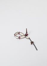 Load image into Gallery viewer, Garnet Bracelet in Frothy Pearl
